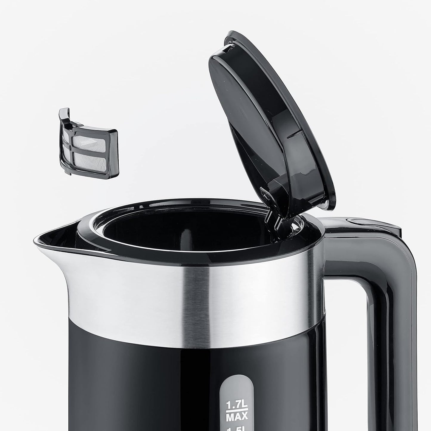 Wasserkocher WK9265 mit Einhandbedienung, 1.7 Liter