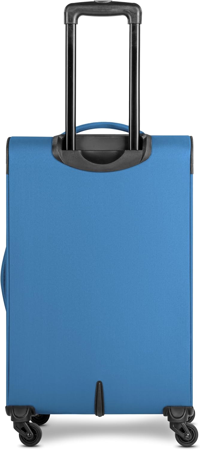 Weichgepäck Koffer-Set, Slate-blue Kofferset (3-teilig) erweiterbar