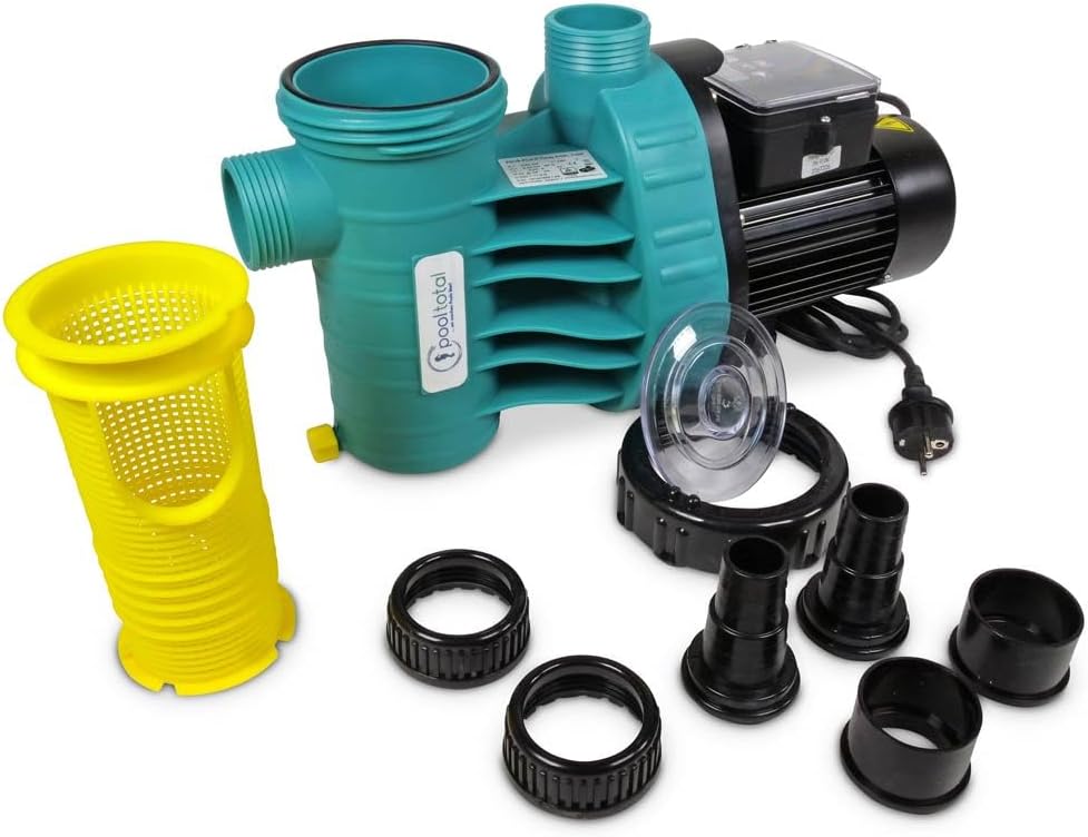Poolfilter mit Timer für 50.000 l Pools, Interne Zeitschaltuhr Aqua Plus 11