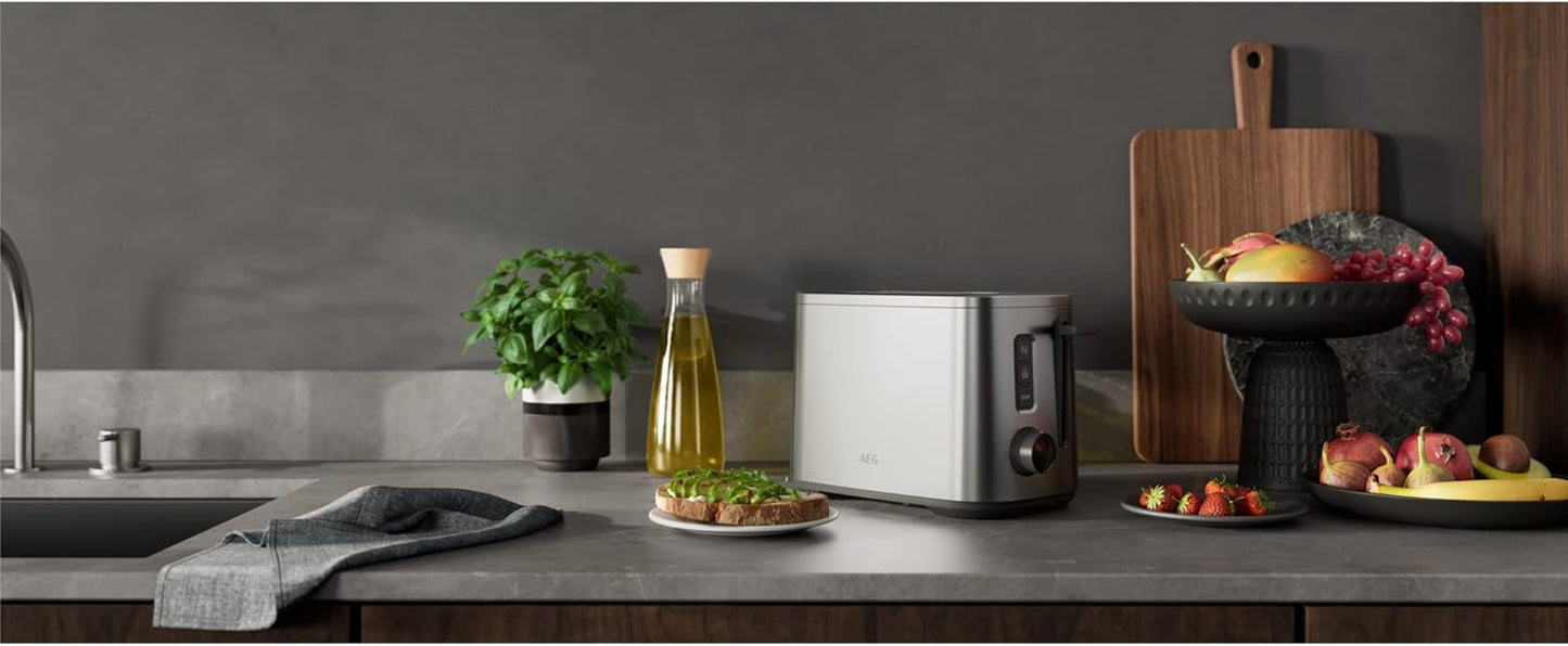 Toaster mit 7 Einstellungen und Countdown-Timer