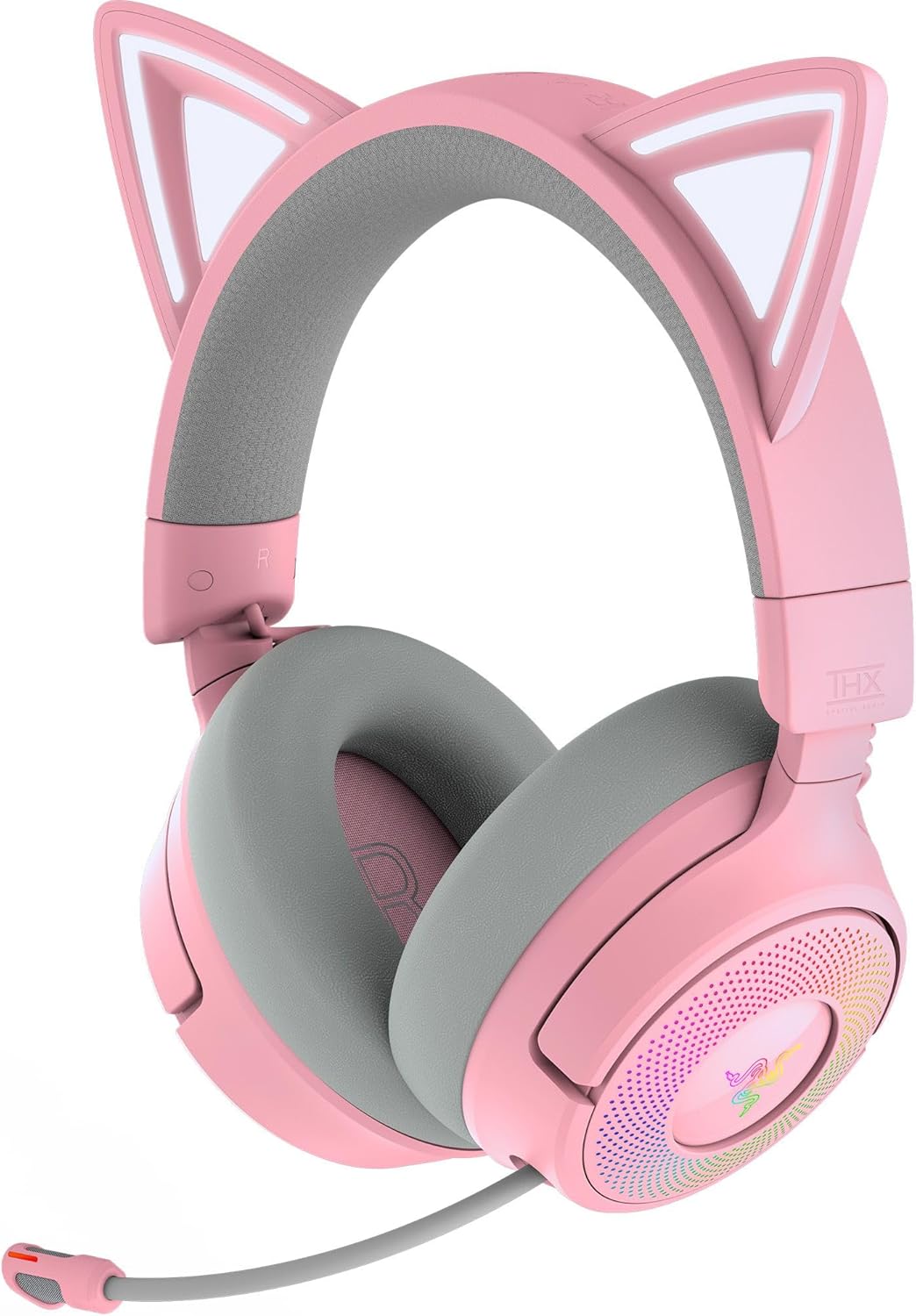 Kraken Kitty V3 Pro - Quartz Gaming Headset, Quartz Kraken Kitty V3 Pro