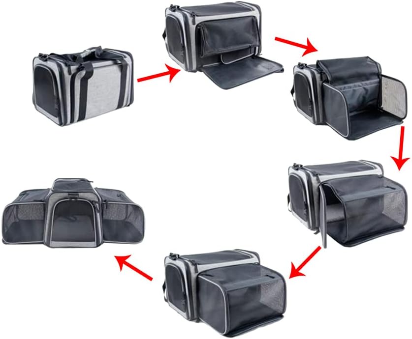 Erweiterbare Haustiertasche Extend