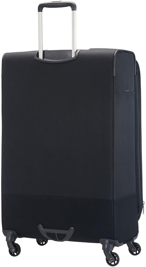 Base Boost Weichgepäck-Trolley, Schwarz (Black) Spinner L erweiterbar (78 cm - 112.5 L) Einfarbig