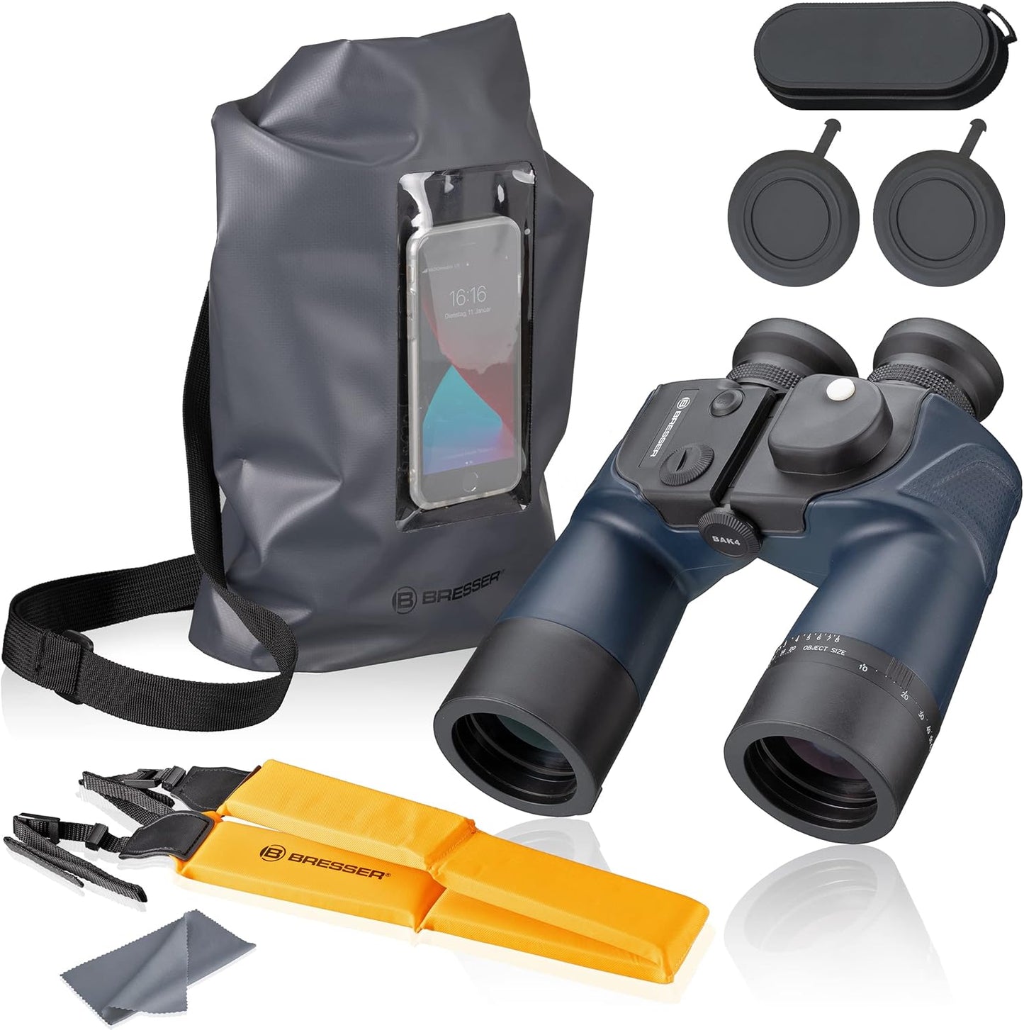 Fernglas 7 x 50 BinoSail mit Kompass
