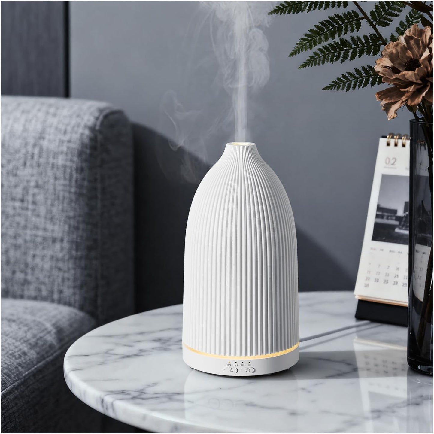 Diffuser für ätherische Öle, Weiss