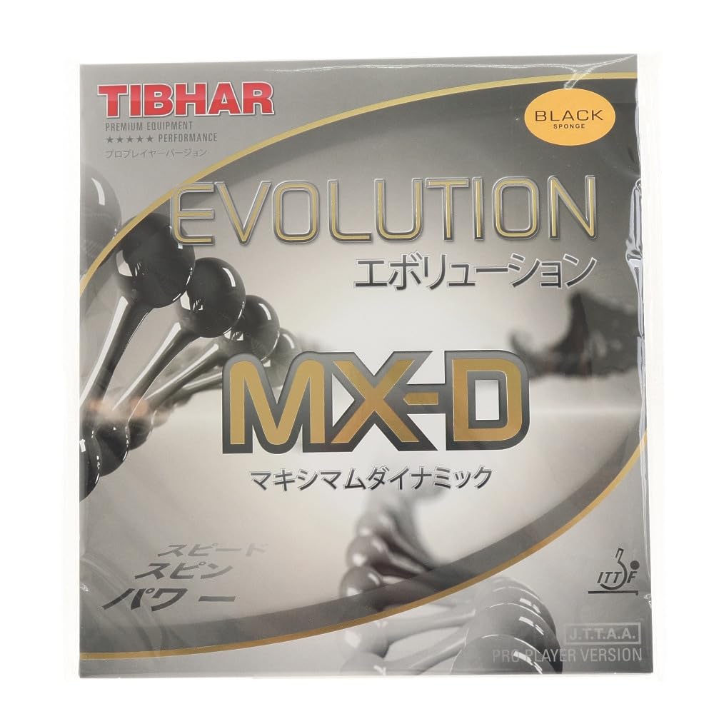 Tischtennisbelag Evolution MX-D, Schwarz 2,1 mm