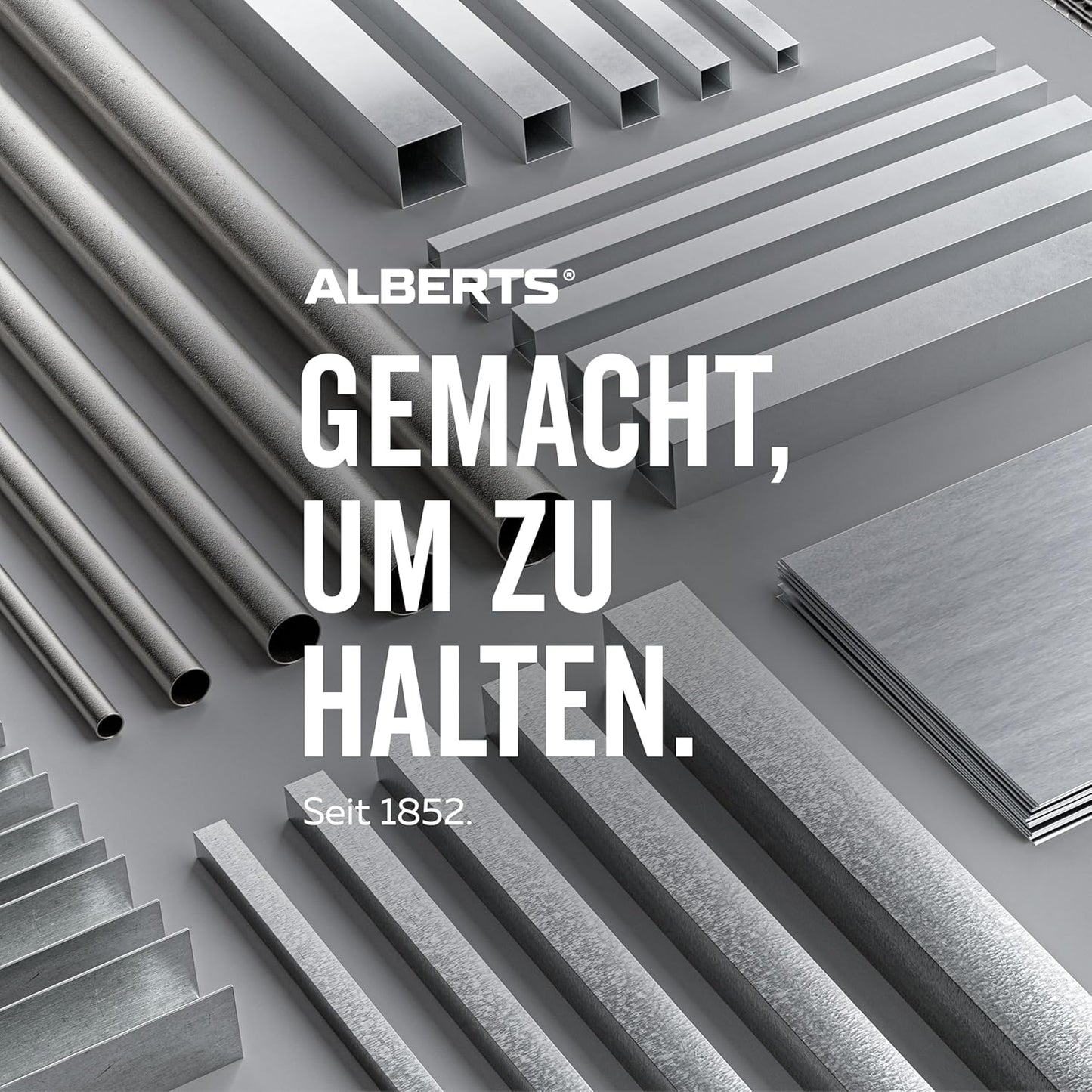 Selbstklebendes Aluminium-Winkelprofil 1000mm, 20 x 20 x 1,5 mm Silber