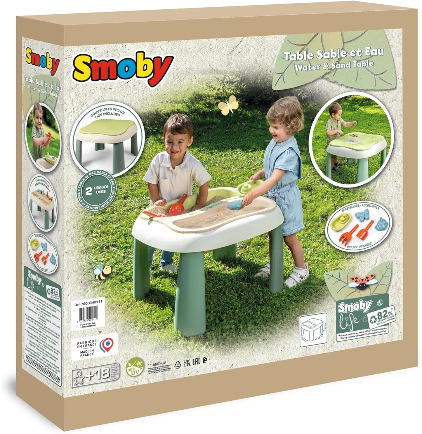 Life Sand- und Wassertisch, Recycled