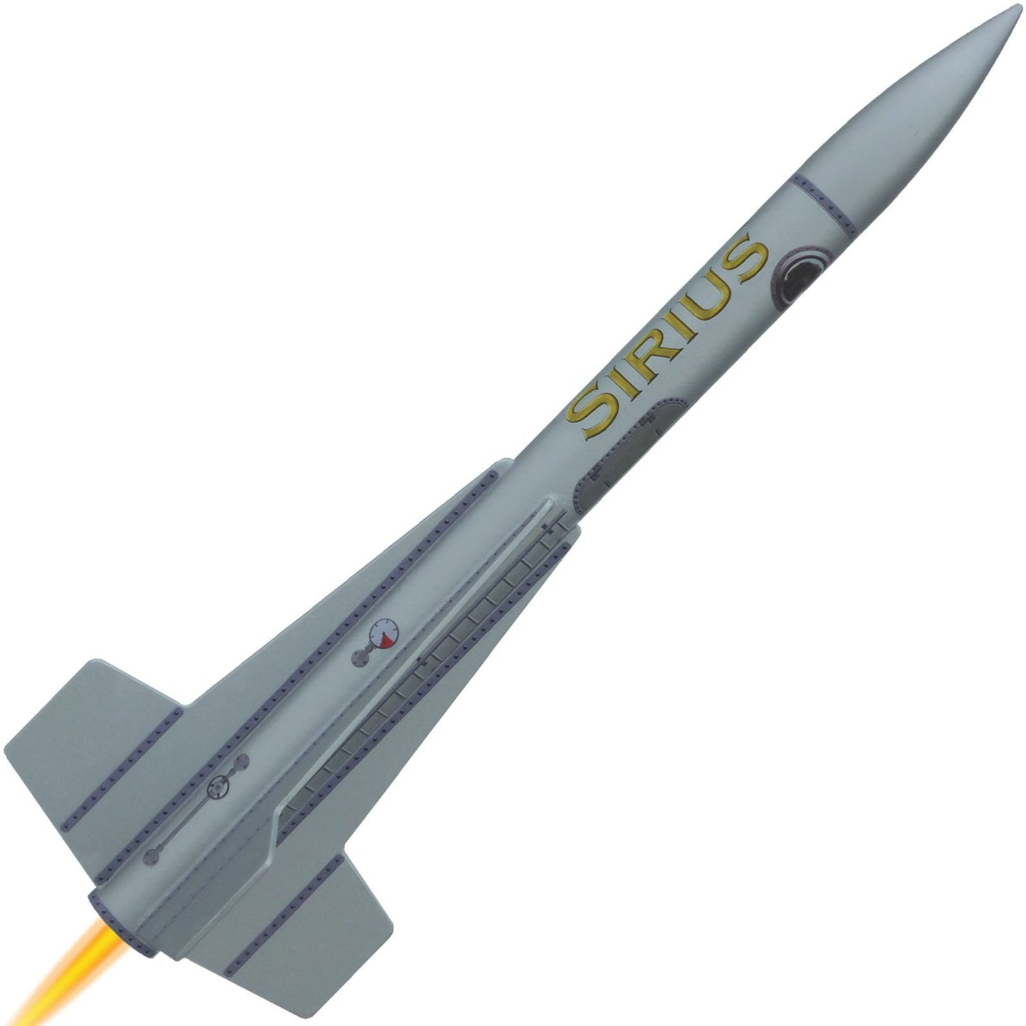 Fliegende Modellrakete Sirius