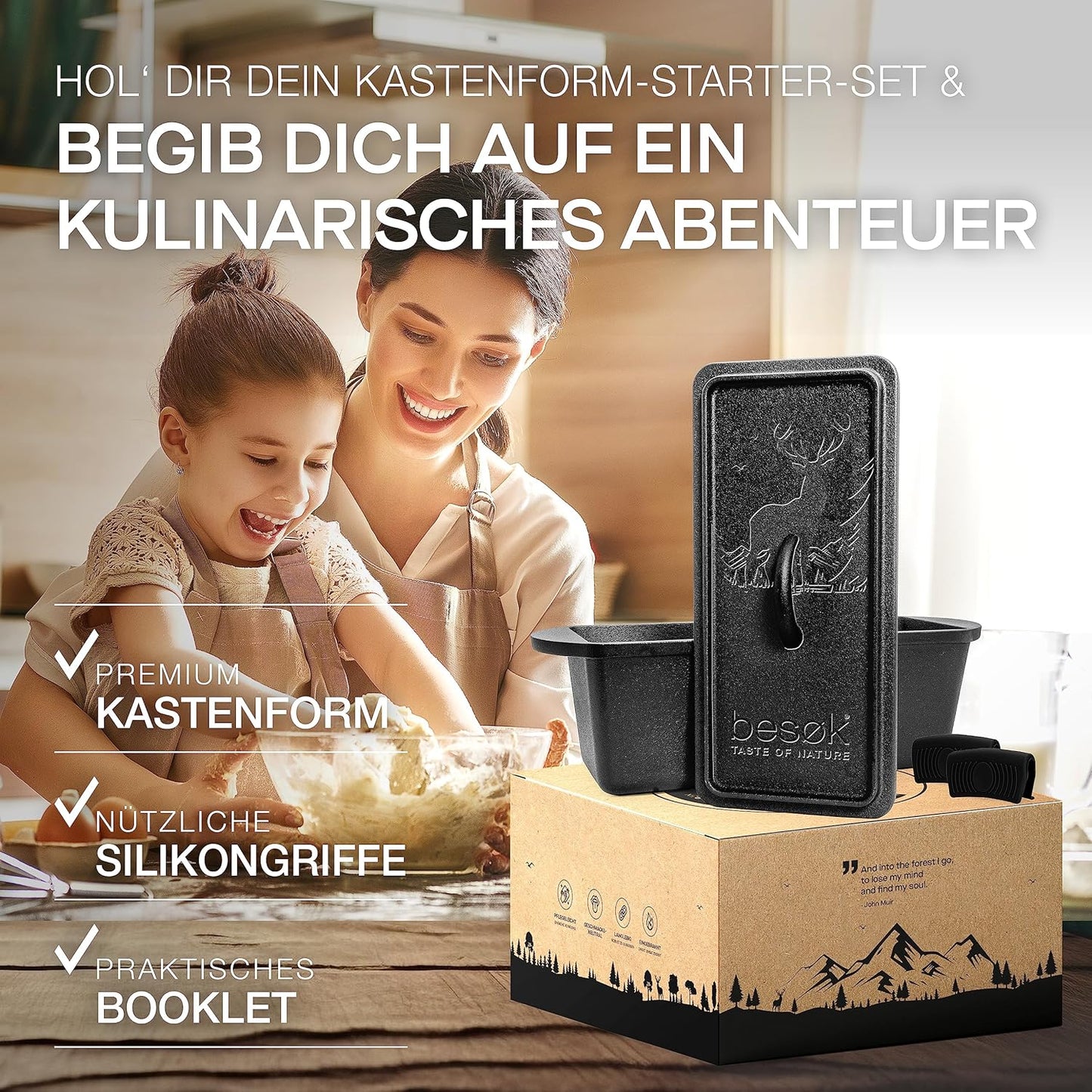 Brotbackform, Kastenform