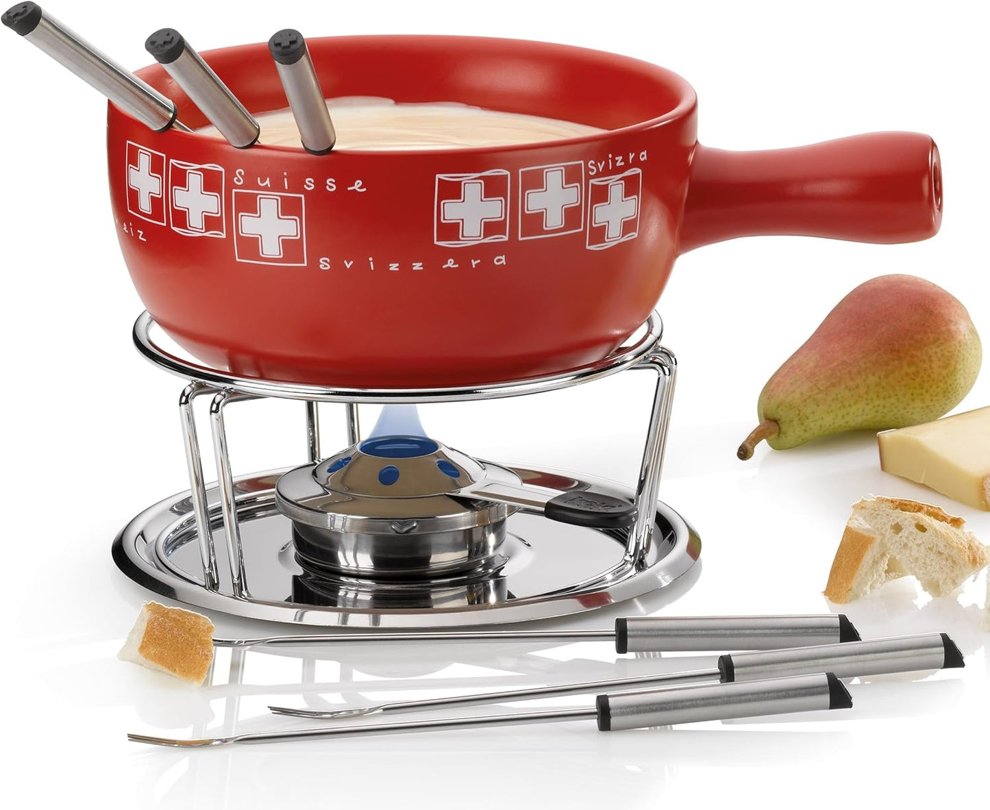 Käsefondue Rechaud mit Pastenbrenner MAXI