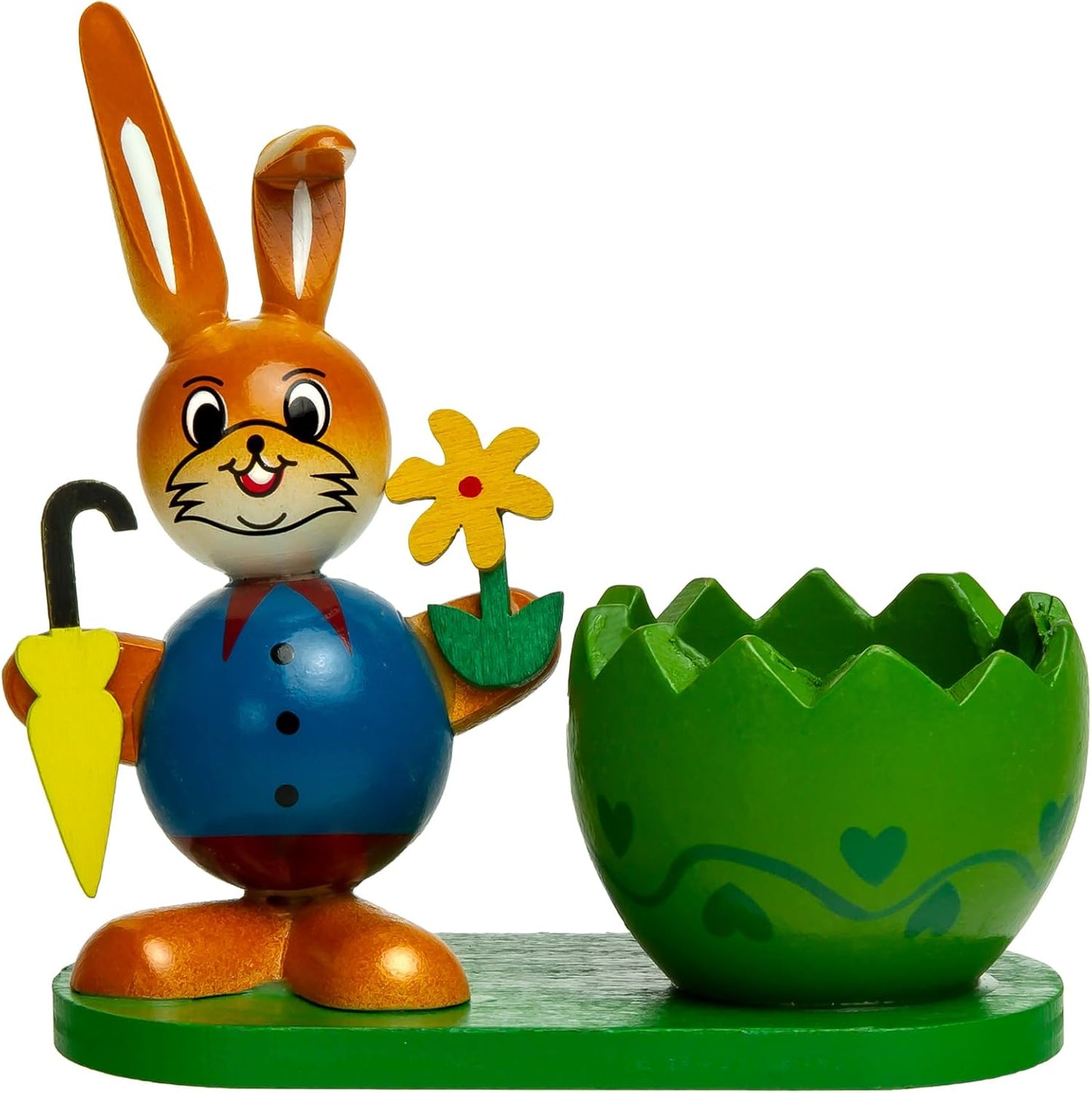 Osterdeko Eierbecher-Set OD08, 2 Stück, A2 2er Set Rot | Blau