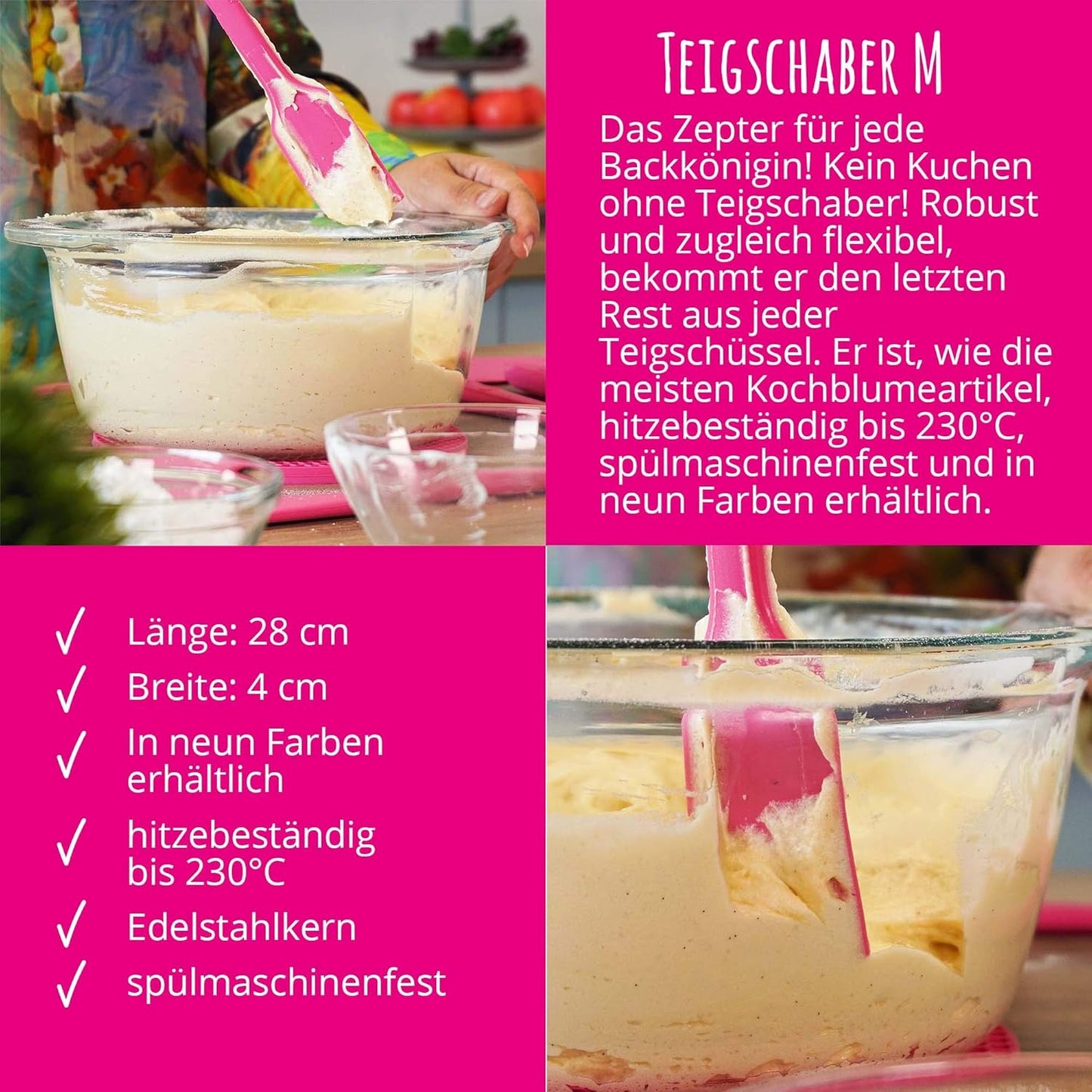 5-teiliges Back Set, Anthrazit