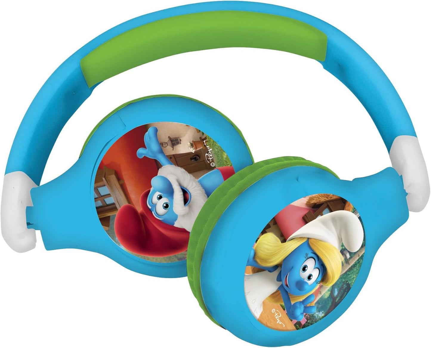 2-in-1 Bluetooth-Kopfhörer Die Schlümpfe, Die Schlümpfe