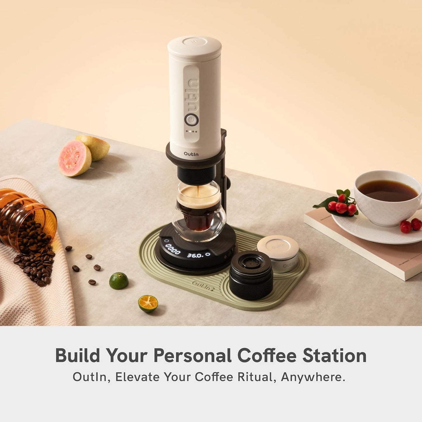 Digitale Kaffeewaage Claro mit Timer