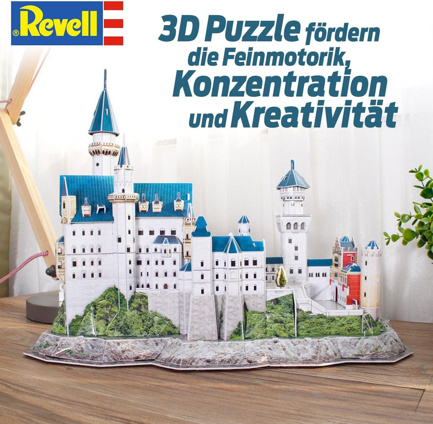 3D Puzzle Schloss Neuschwanstein (121 Teile), Burgen Neuschwanstein