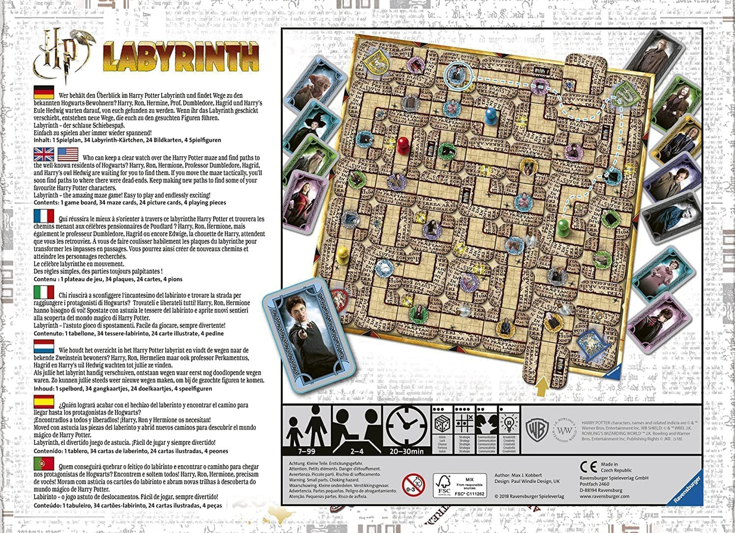 Harry Potter Labyrinth, Brettspiel