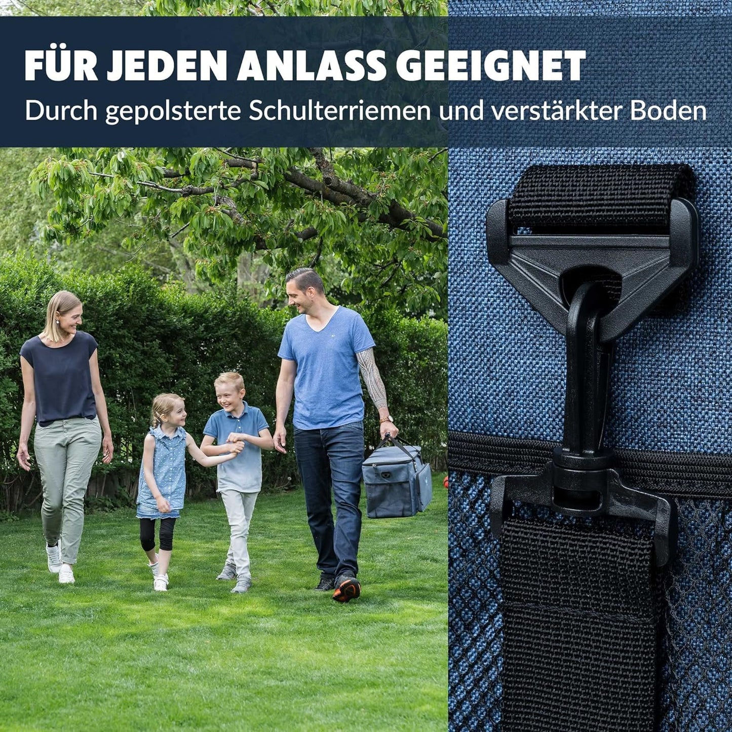 Kühltasche, 20 Liter, Blau