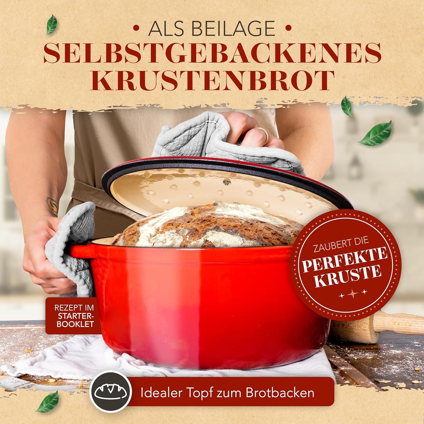 Schmortopf mit Fleischgabel, 26cm