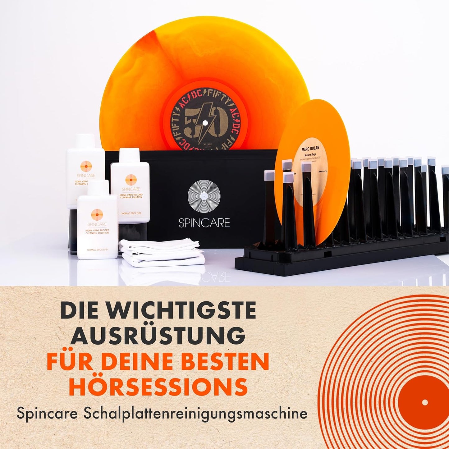 Schallplatten-Reinigungssystem