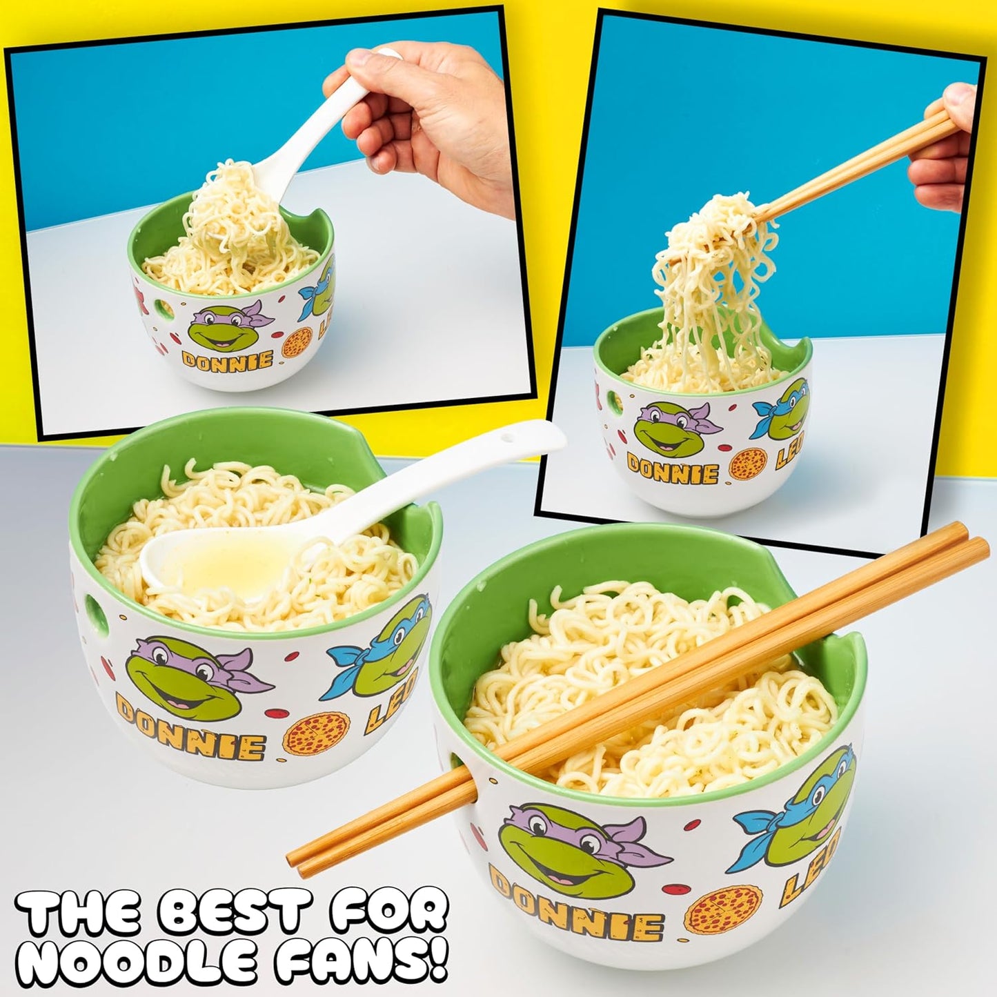 Teenage Mutant Ninja Turtles Ramen Schüssel Set, Multi Tmnt