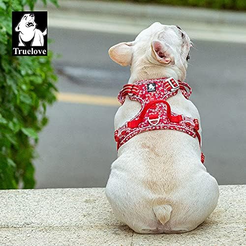 Truelove No-Pull-Hundegeschirr, XL Mohn Rot