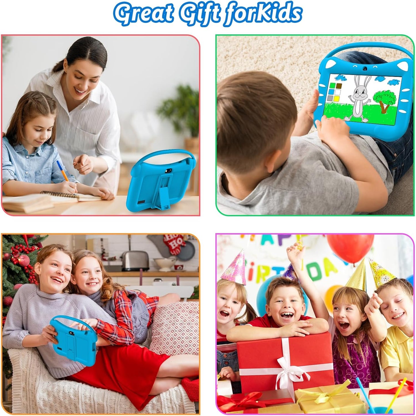 Kindertablet, Blau