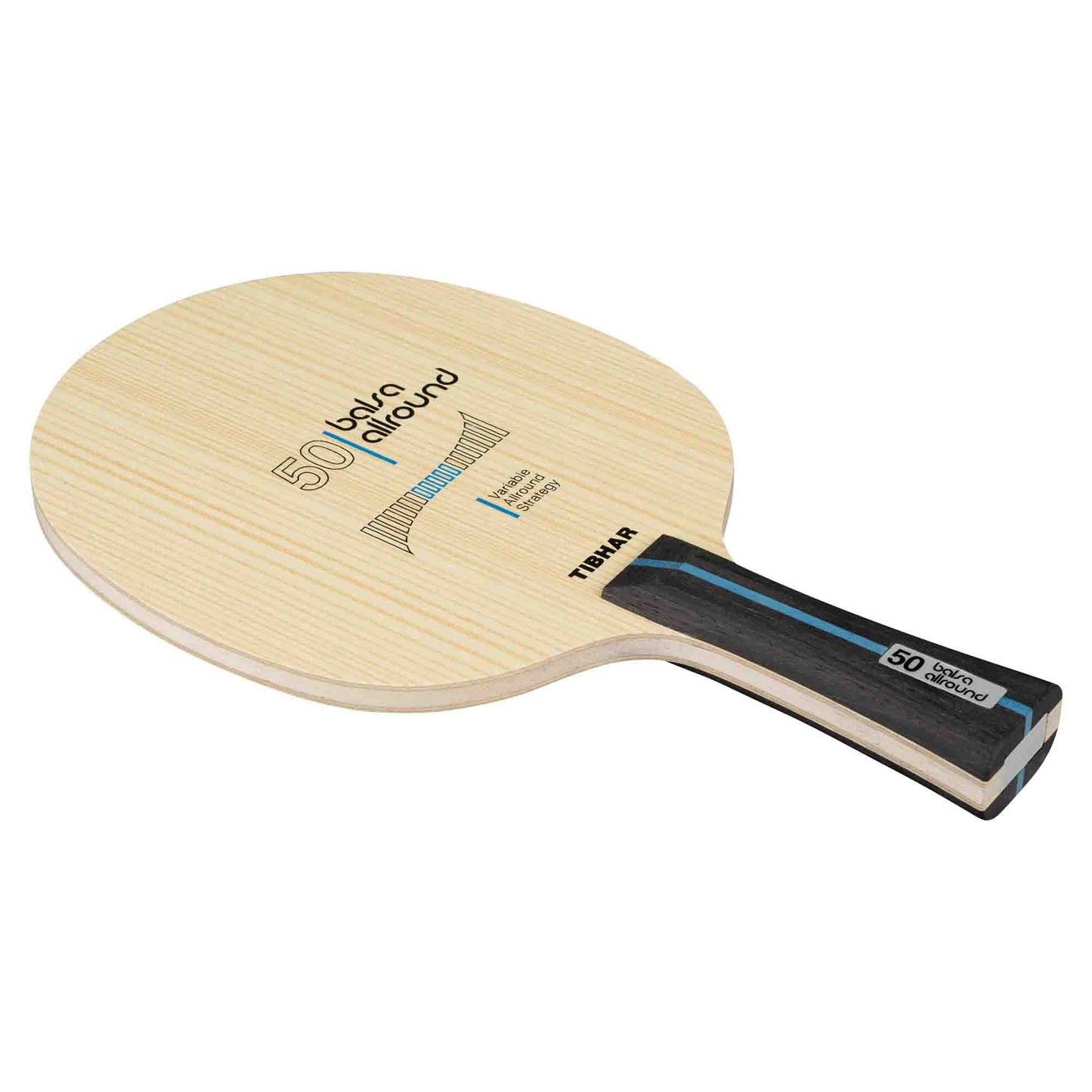 Balsa Allround Holz 50 Tischtennisschläger, konkav