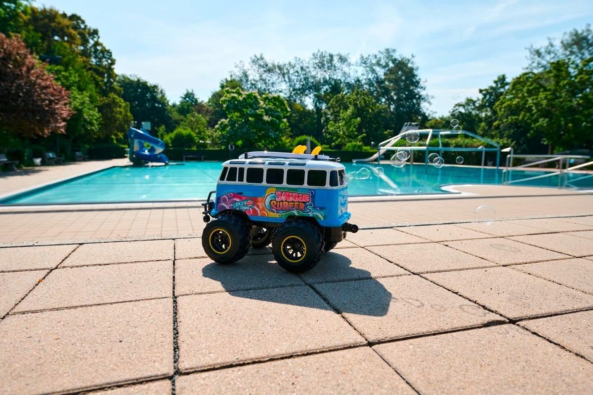 RC Volkswagen T1 Bubble Bus mit Seifenblasenfunktion