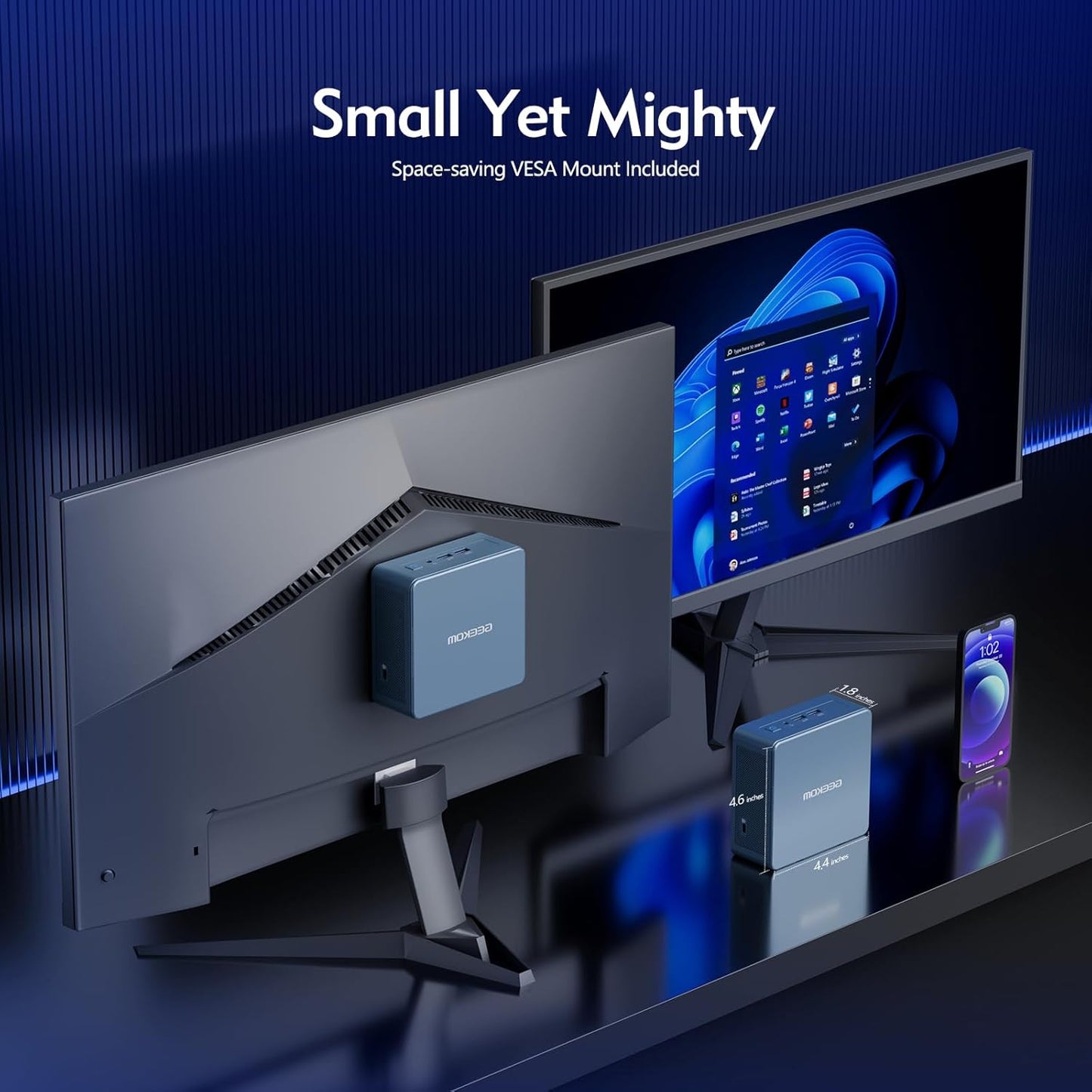 Mini PC mit i9-12900H & 8K Iris Xe Graphics, IT12i9(32+1T)