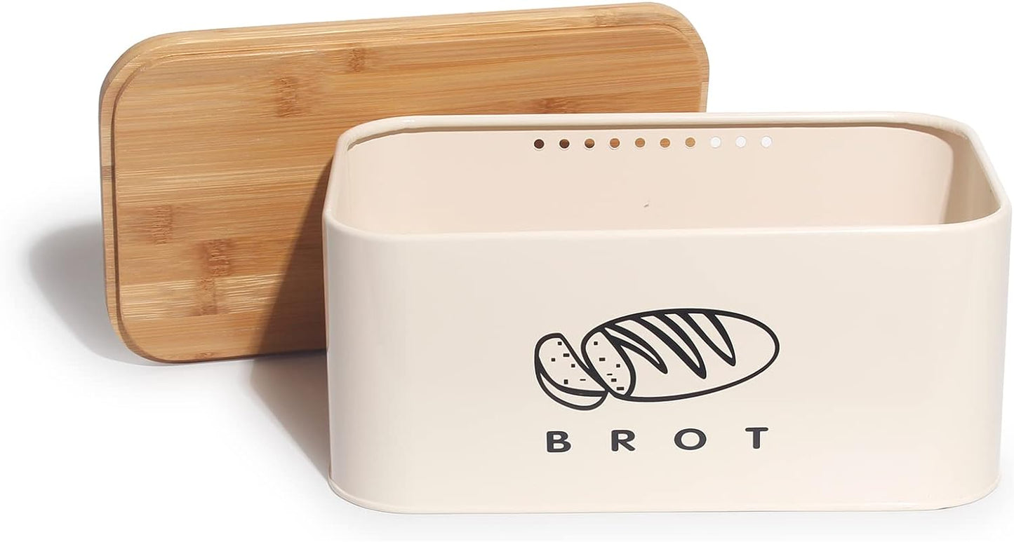 Brotkasten, Beige-30cm