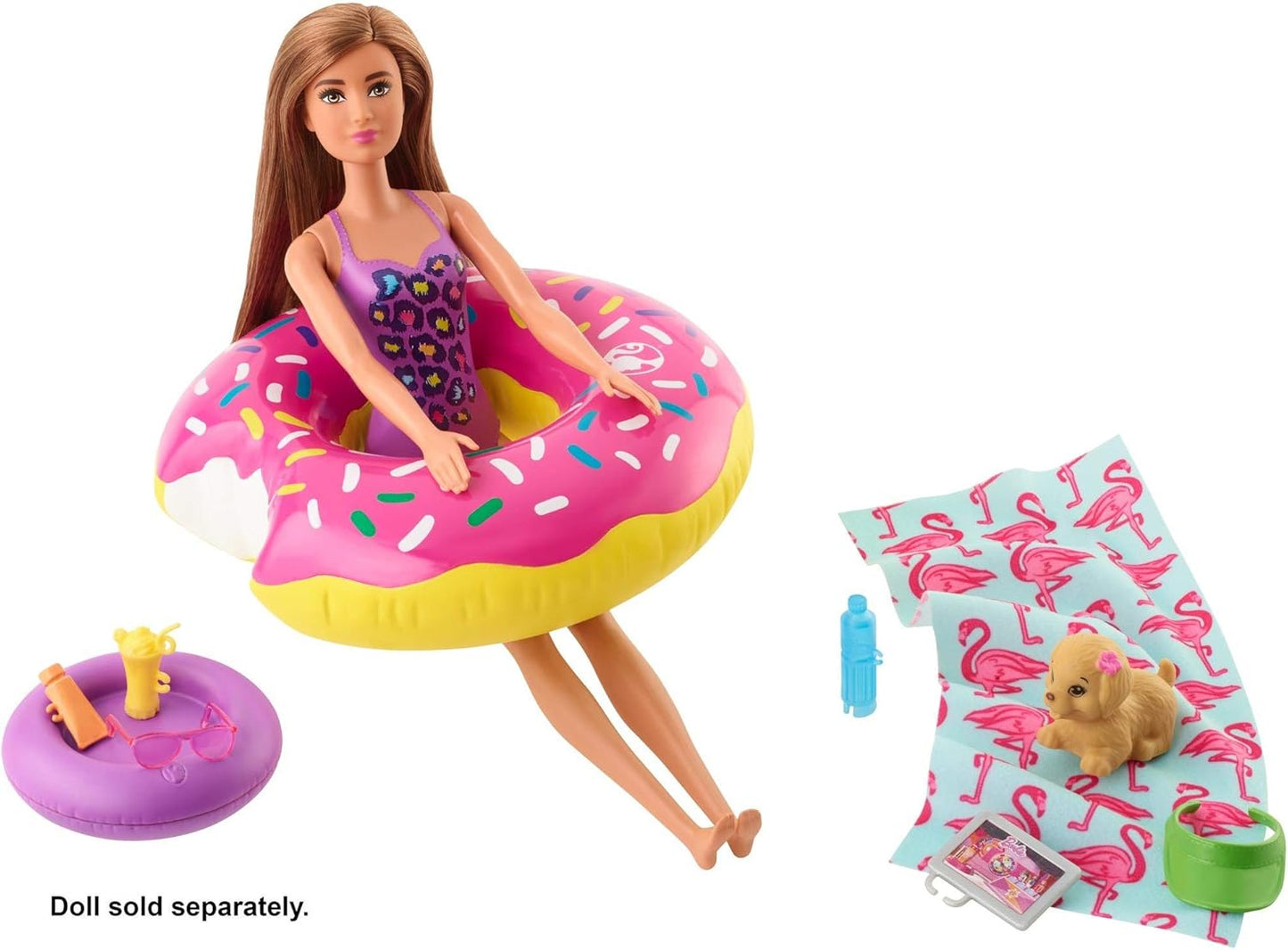 Outdoor-Spielset mit Donut-Schwimmring & Hund, Donut Schwimmring mit Hund