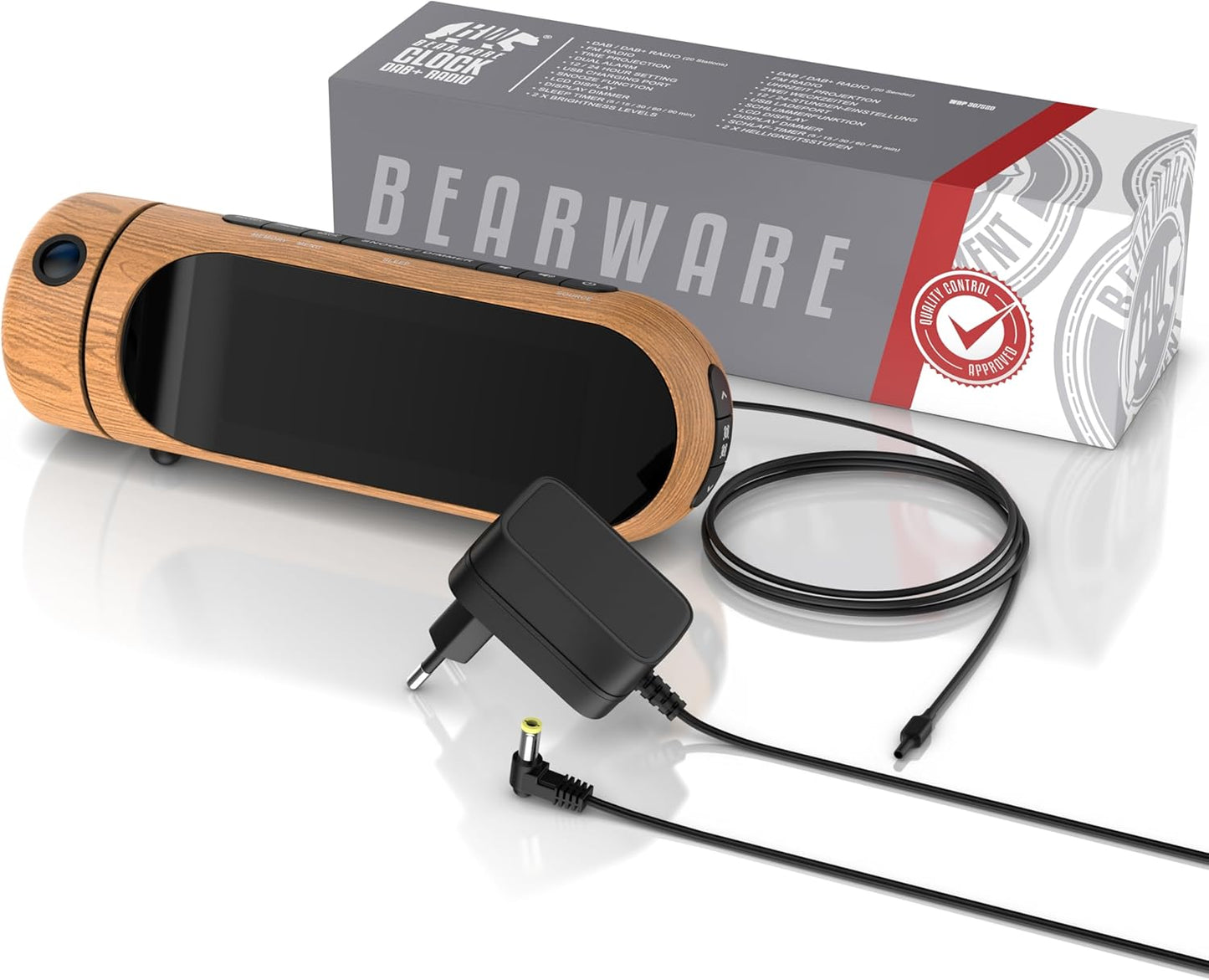 Digitaler DAB/DAB+ Projektionswecker mit Radio
