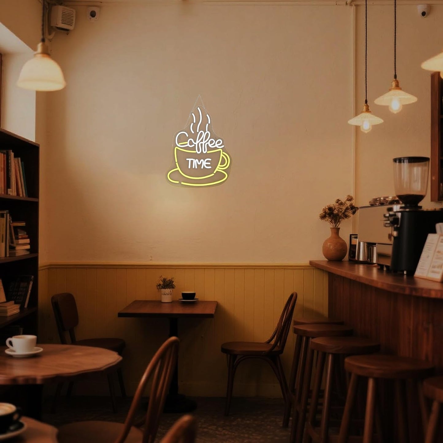 Neon Schild "Coffee Time" für Wanddekoration, Coffe Time