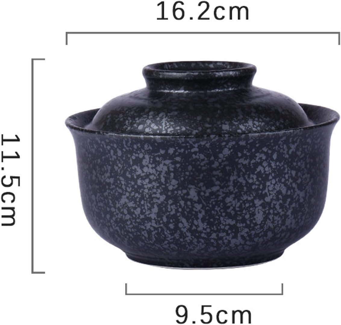 Ramen Bowl Set mit Deckel, Style F