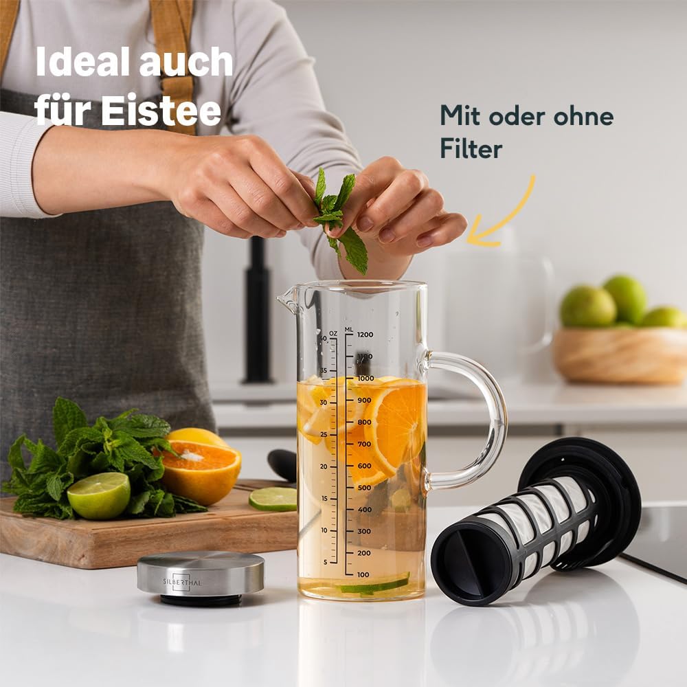 Kaffeebereiter mit Filtereinsatz, 1.2 Litres