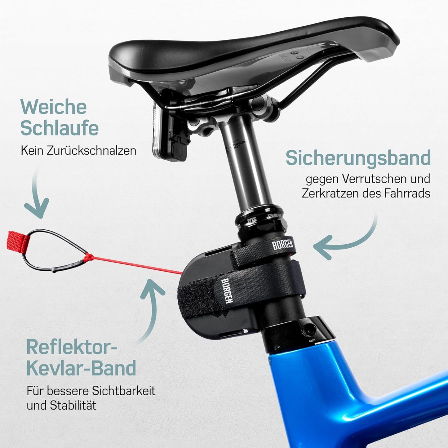 Fahrrad Abschleppseil