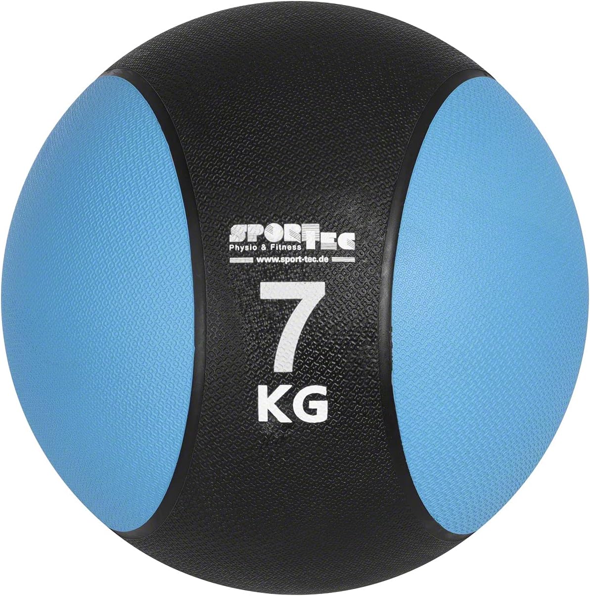 Medizinball Trainingsball 7 kg, 7 kg / hellblau
