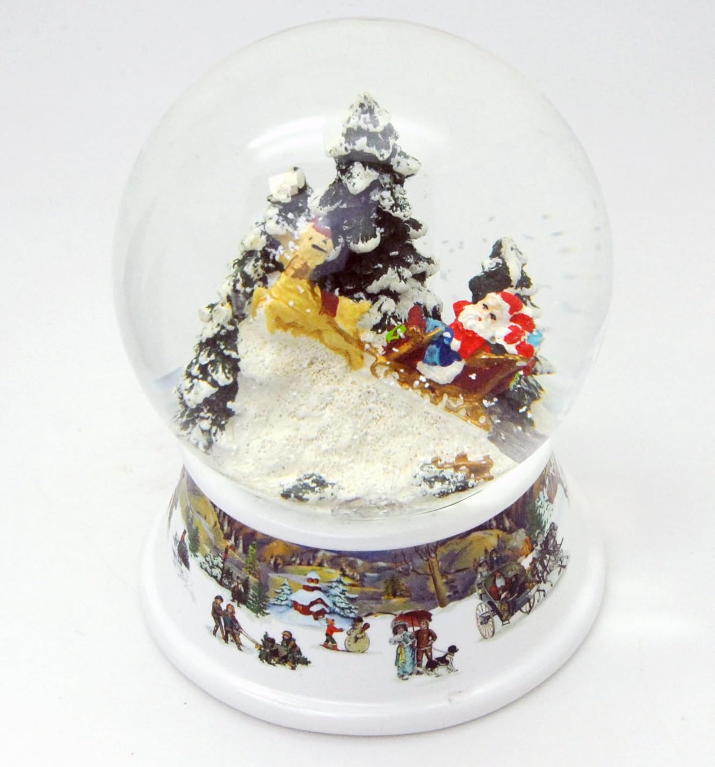 Schneekugel mit Spieluhr
