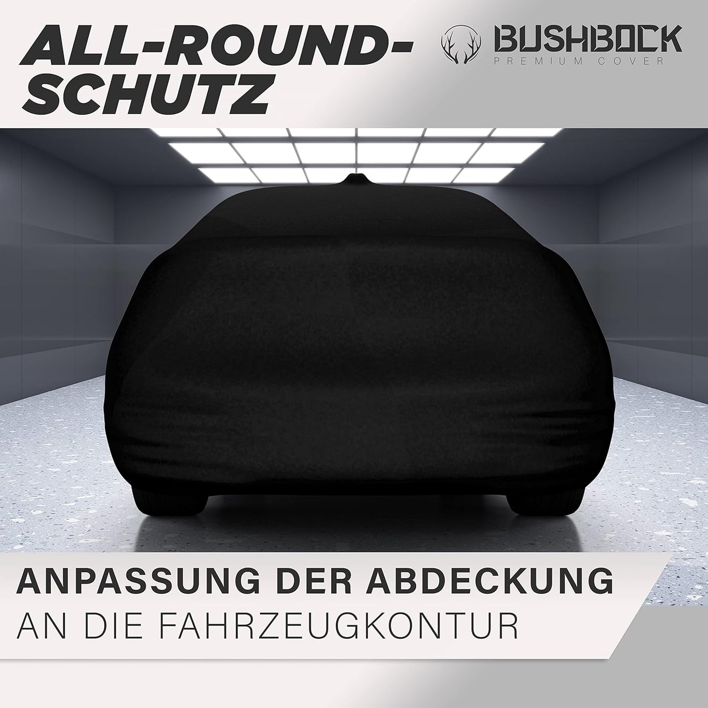 Autoabdeckung, M Schwarz