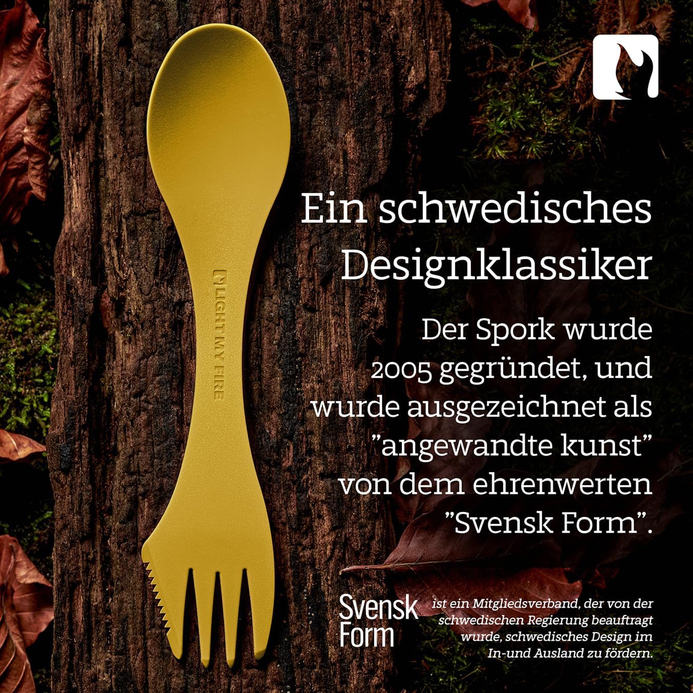 3-in-1 Campingbesteck Set (10 Stück), 10er-Pack Mehrfarbig