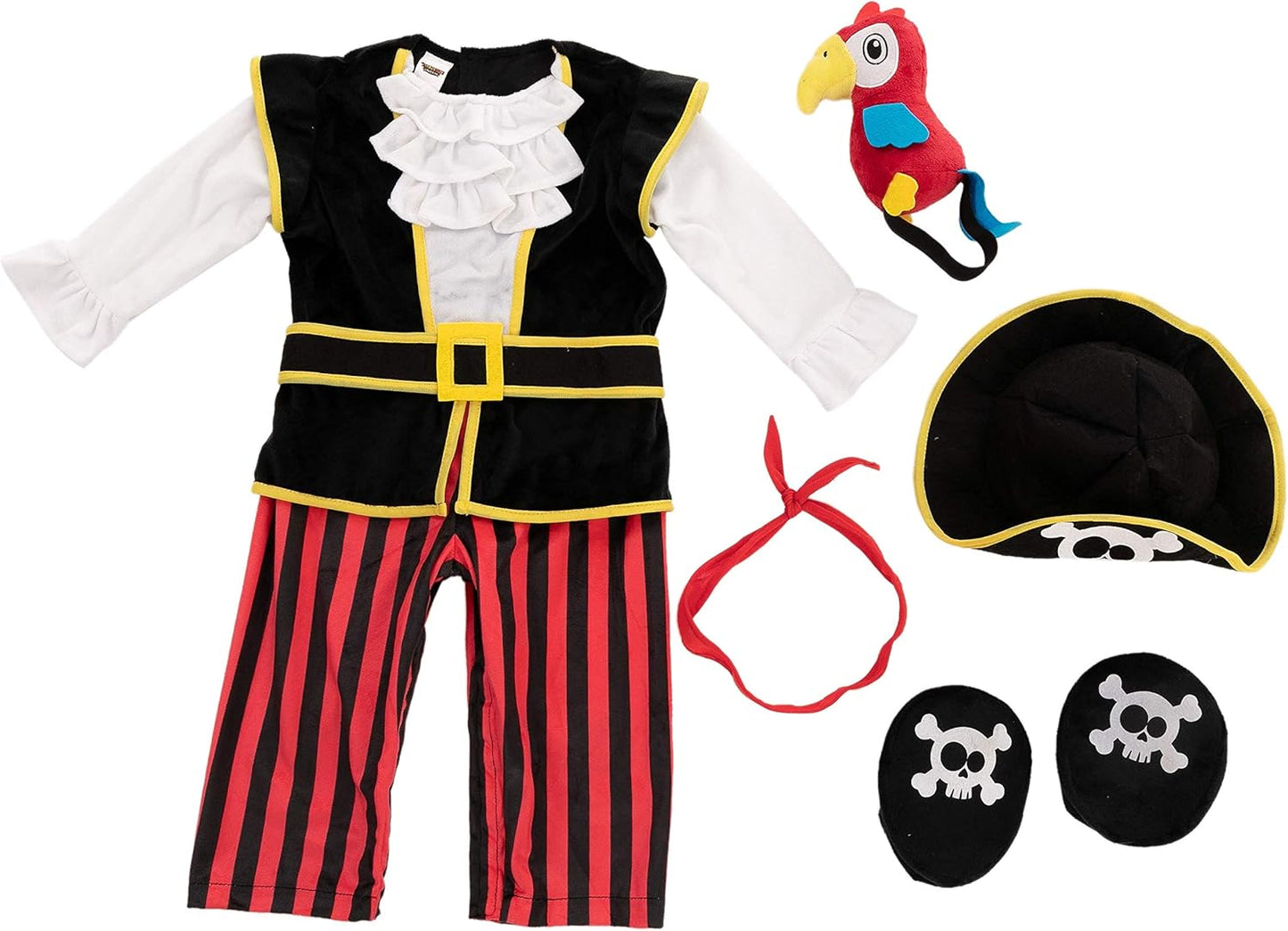 Piratenkostüm für Babys, 12-18 Monate