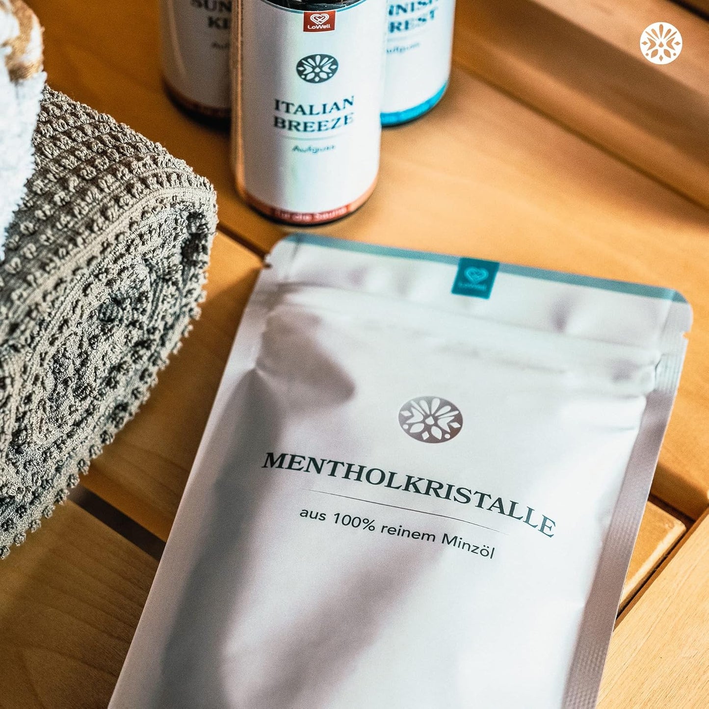 Mentholkristalle für Sauna, Nachfüllbeutel 500 g (1er Pack)