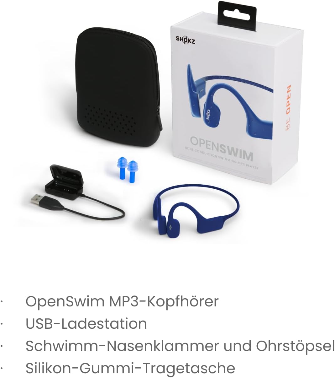 OpenSwim Sport Kopfhörer, Sapphire Blued
