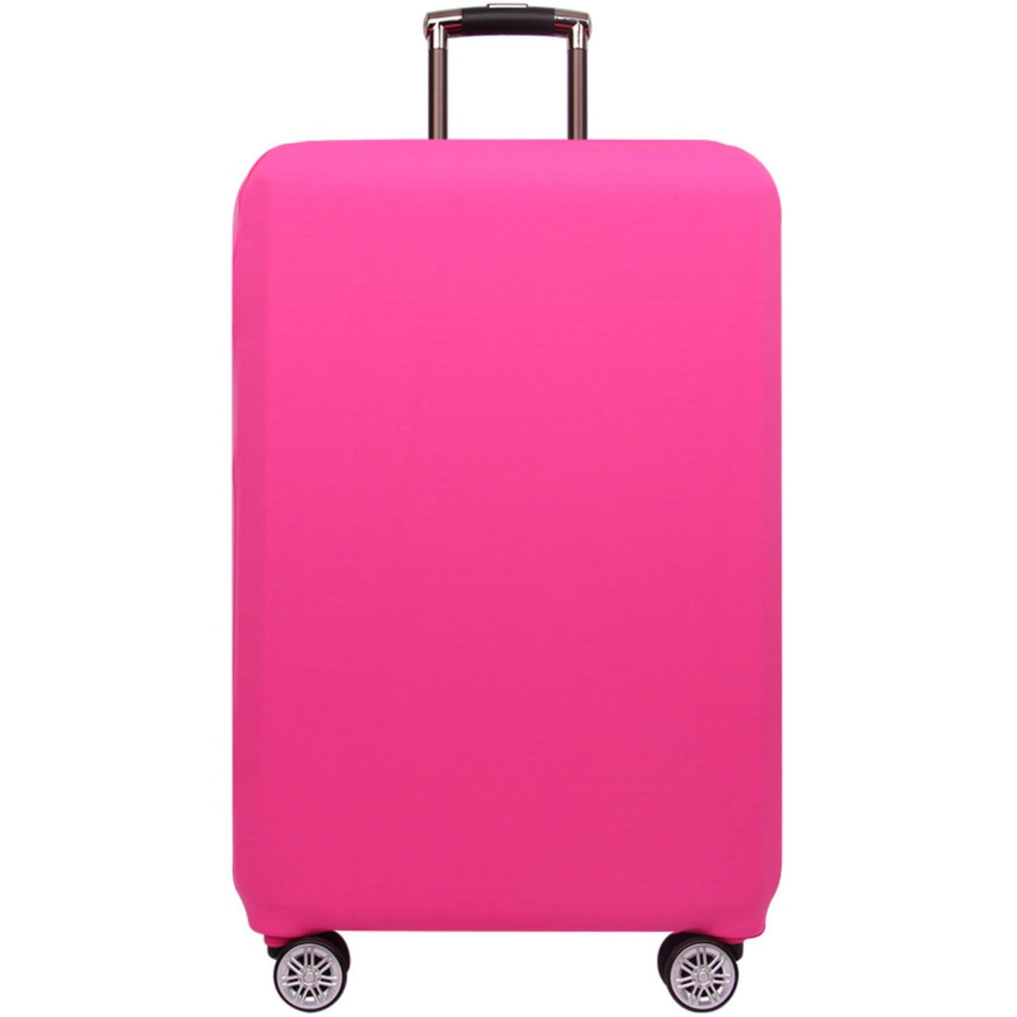 Elastische Kofferschutzhülle mit Reissverschluss, Rosa L