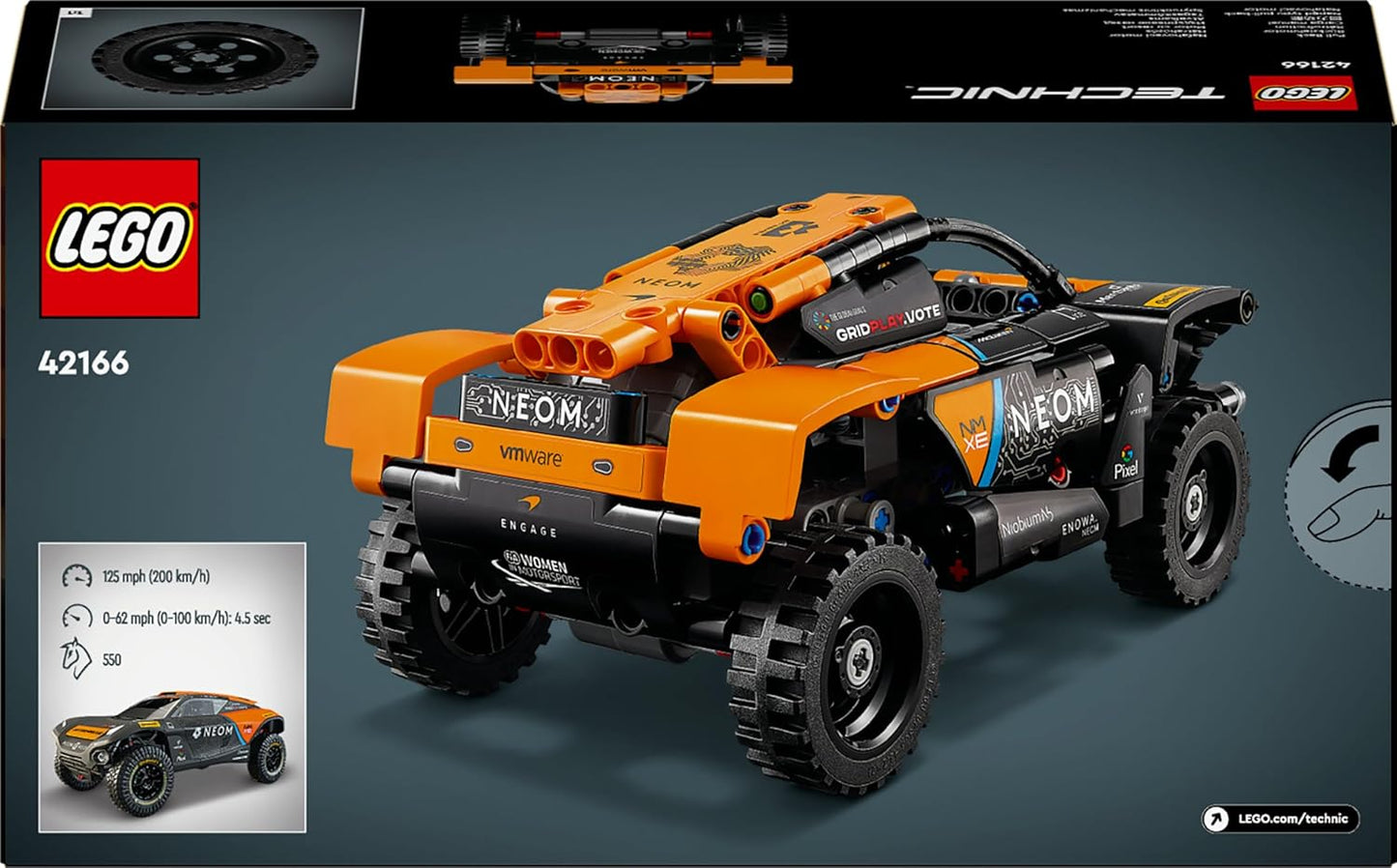 NEOM McLaren Extreme E Race Car, Single