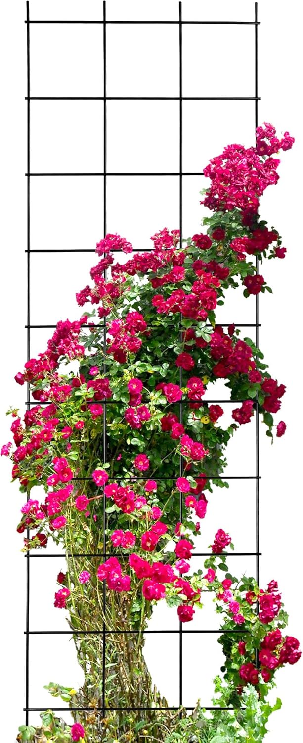 Rankhilfe aus Stahl für Kletterpflanzen, 45 x 150 cm, 45 x 150 cm