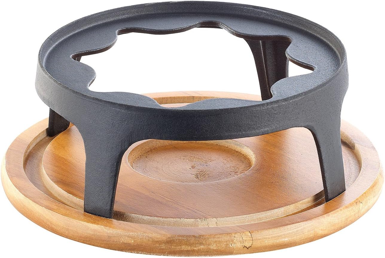Untersetzer für Gusseisen-Käsefondue