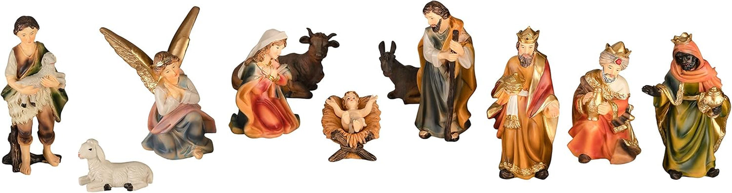 9-teiliges Markus-Krippenfiguren
