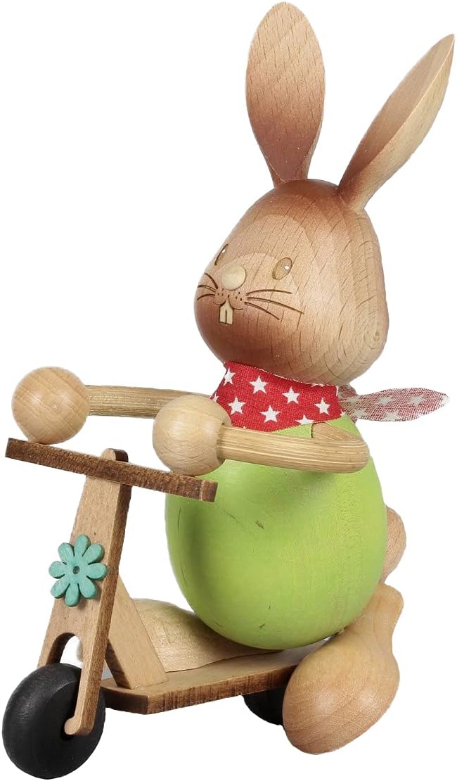 Osterhase Stupsi mit Roller
